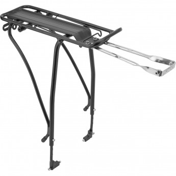 Багажник STELS 24"-28" BLF-H43 регулируемый чёрный Багажник STELS 24"-28" BLF-H43 регулируемый чёрный