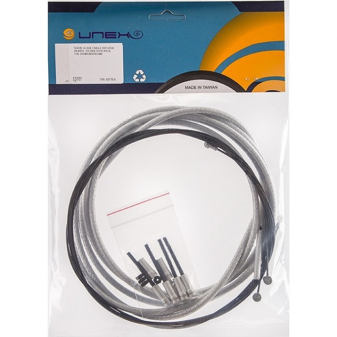 Комплект UN-SPTFE5 Alligator тросов переключателя скоростей с оболочкой и наконечниками 340071