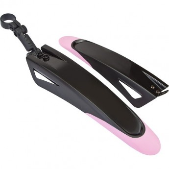 Крылья STELS 20"-24" FD-39, черно-розовые