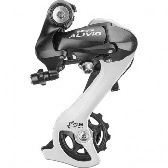 Переключатель скоростей задний Alivio RD-M410-L SGS 7-8 скоростей, чёрный Переключатель скоростей задний Alivio RD-M410-L SGS 7-8 скоростей, чёрный