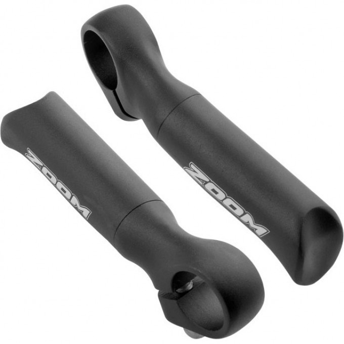 Рога на руль MT-105A алюминиевые чёрные 440001