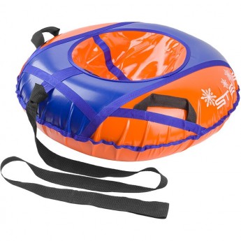 Санки надувные STELS D110см, сине-оранжевые