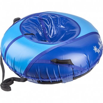 Санки надувные STELS D125 см усиленные, сине-голубые