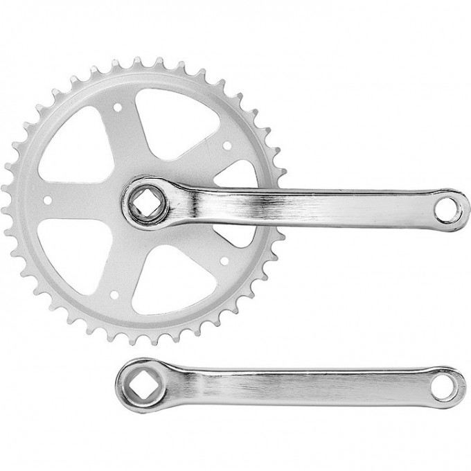 Шатуны HDL-S140 1/2"х3/32" 40Т 165 мм, хромированные 580245