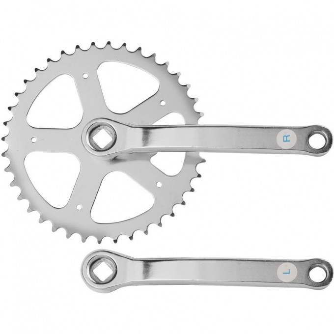 Шатуны #S106 1/2"х1/8" 44Т 170 мм, хромированные 580054