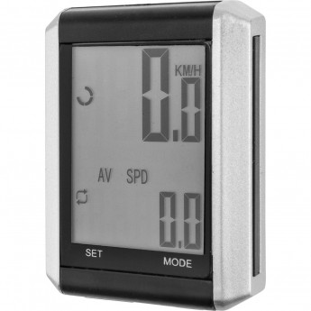 Велокомпьютер JY-4012E-L серебристо-чёрный