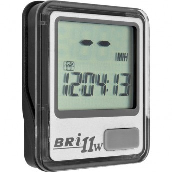 Велокомпьютер STELS BRI-11W серебристый Велокомпьютер STELS BRI-11W серебристый