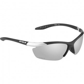 Велоочки STELS 9645A матово-черно-серебряные