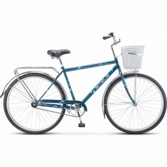 Велосипед STELS Navigator 28" 300 Gent Z010/Z011 (с корзиной) (LU085341) морская волна Велосипед STELS Navigator 28" 300 Gent Z010/Z011 (с корзиной) (LU085341) морская волна