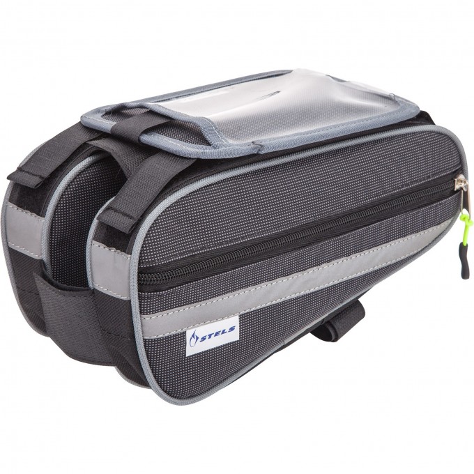 Велосумка STELS ТВИН вс040.018.1.1 на раму с чехлом для телефона 500039