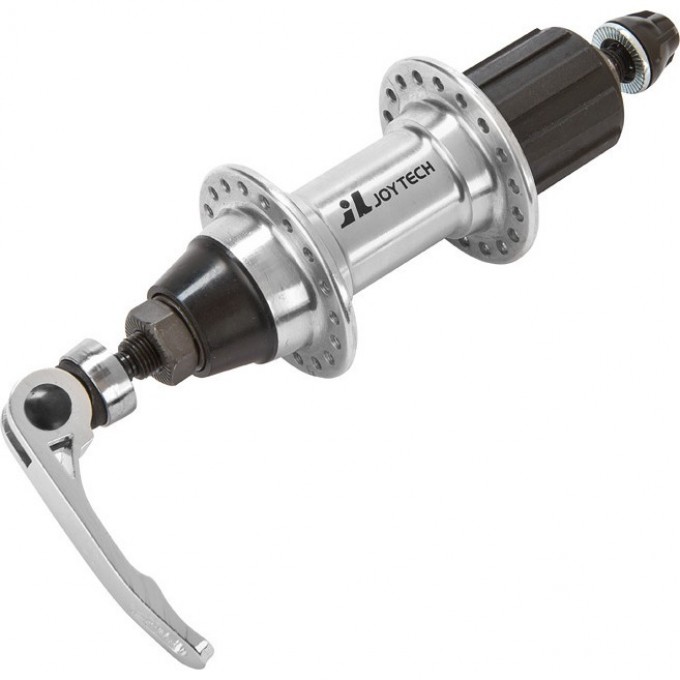 Втулка задняя JY-701DSE 36H серебристая 130126